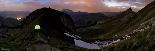 sunset panorama mountain france alps coucherdesoleil aravis bivouac bornes biwak montcharvin lesfontanettes coldesporthets stephanna