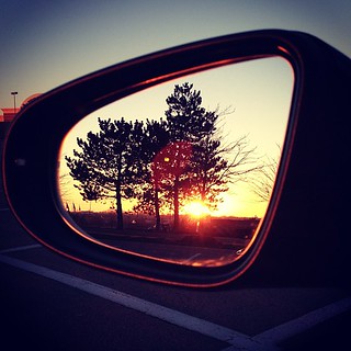 Mirror mirror on my car I...