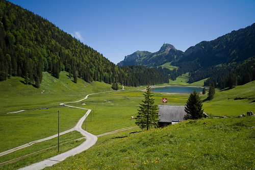 lake nature landscape schweiz switzerland see europe suisse hiking 28mm rangefinder trail svizzera mountainlake bergsee appenzell wanderung m9 wanderweg alpstein 2014 svizra hoherkasten sämtisersee elmaritm appenzellinnerrhoden messsucher 140607 ©toniv leicam9 l1016675