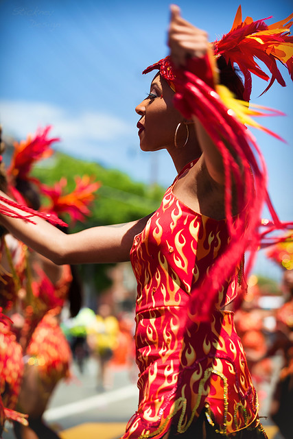 Colorful Carnaval Dancer