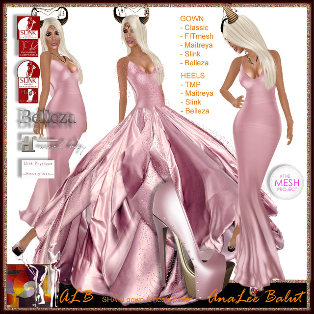 NEW CHRISTMAS gown & heels 2016 - ALB SHANI by AnaLee Balut