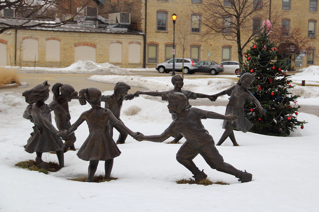 Circle of Peace | A sculpture in Downtown Batavia near the R… | Flickr