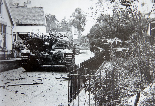 Then and Now No 6: Weverstraat, Oosterbeek Perimeter, 24th September 1944