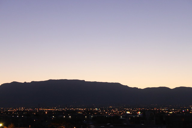 early morning ABQ