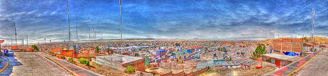 The View from Hipolito Unariul 236, Juliaca, Peru, Panorama