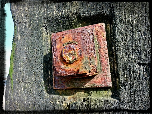 A well weathered bolt