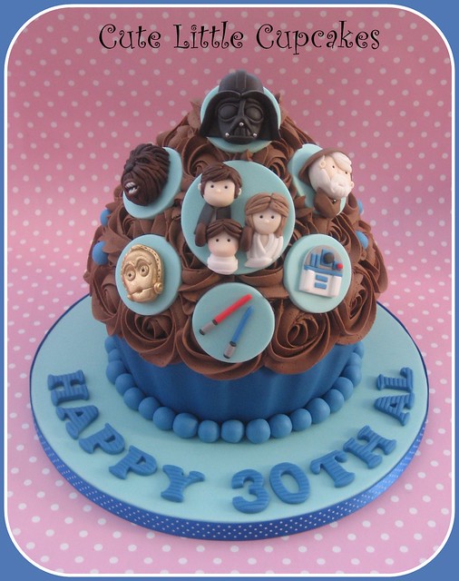 Star Wars Giant Cupcake