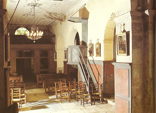 interior of old church