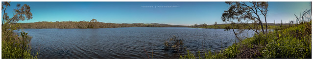Number 278 of 365 - Chain of Ponds Reservoir - 7 part Panorama