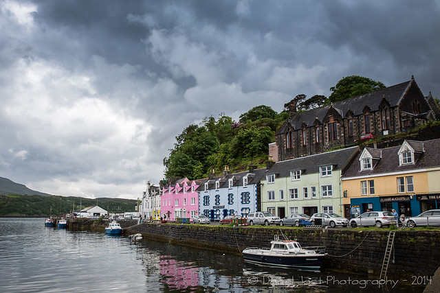 Portree - Isle of Skye   -   Explore du 8 juillet 2014