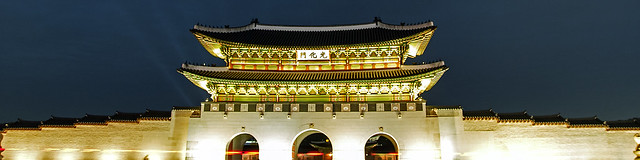 Gwanghwamun Gate(Panorama Scene)