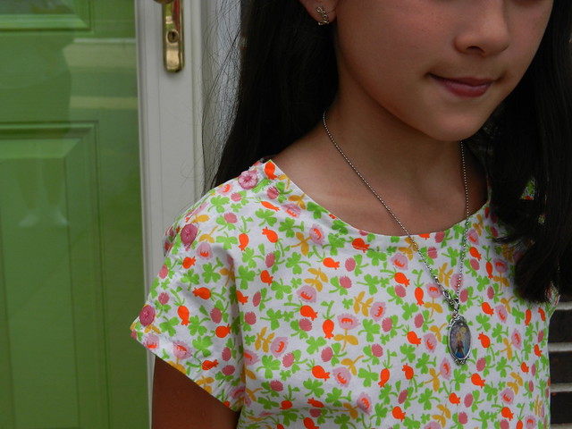 Mini Sutton blouse shoulder detail