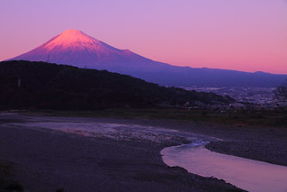 Mt. Fuji and Fuji River