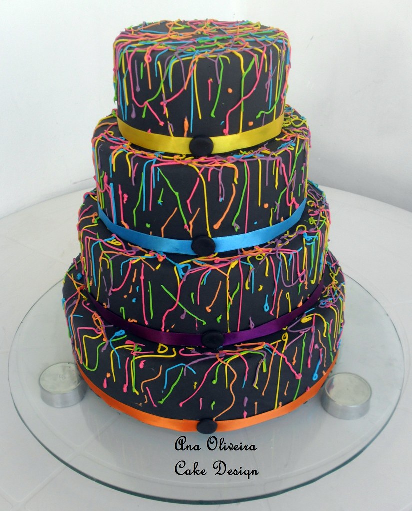 Bolo Maquiagem aniversario, Ana Oliveira Cake Design