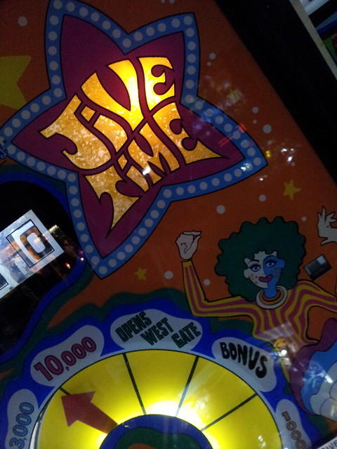 Jive Time by Gottlieb backglass