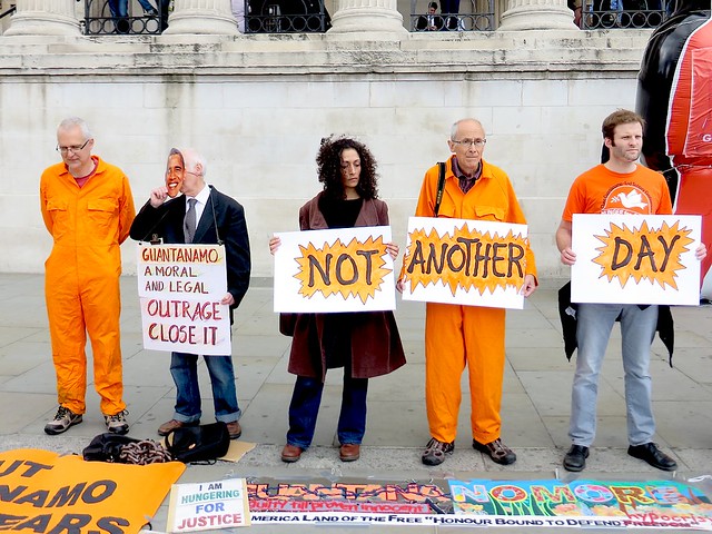 Not another day: Close Guantanamo protest, London, May 23, 2014