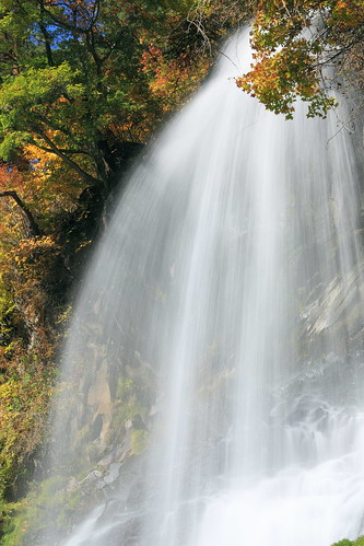 autumn colors waterfall beautifulday 2013 奥蓼科　乙女の滝