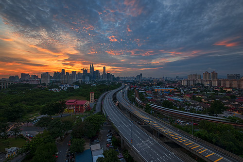 Burning Sunset over Kuala Lumpur | by Nur Ismail Photography