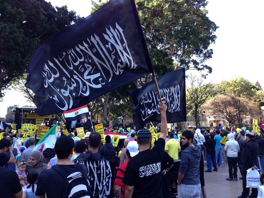 Pro-Muslim Brotherhood Rally, Sydney, Australia, 1 September 2013