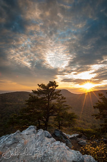 Sunset from Hanging Rock