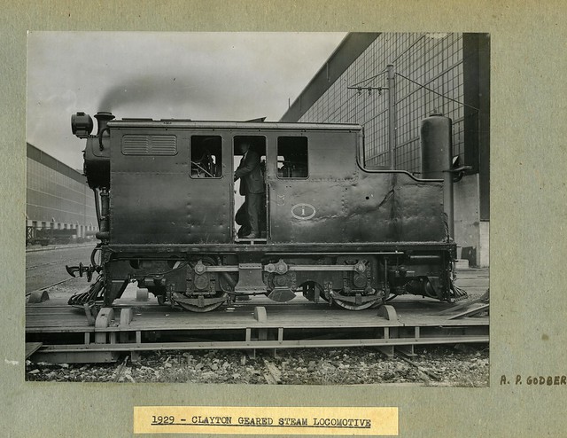 Clayton Geared Steam Locomotive 1929