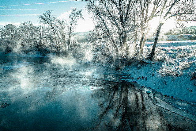 Winter on Schoharie Creek