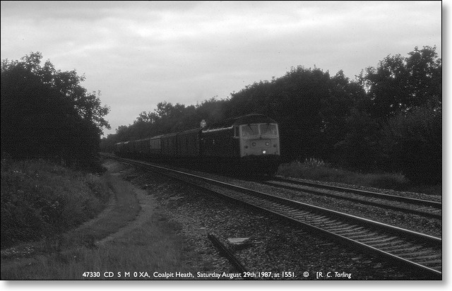 47330,  Coalpit Heath,  August 29th 1987.