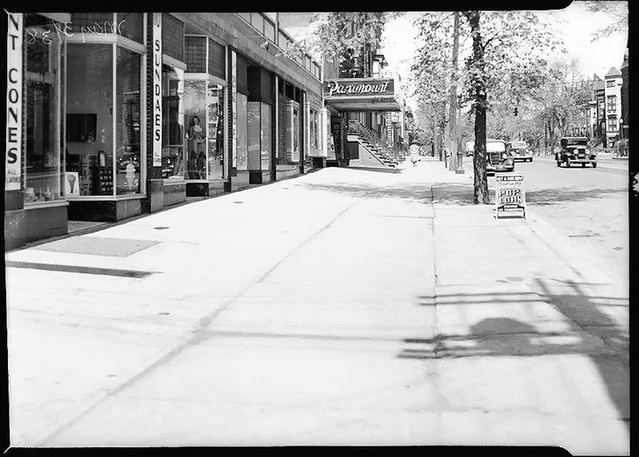 Paramount Movie Theater - Clinton Ave. 1938  Albany NY  1930s