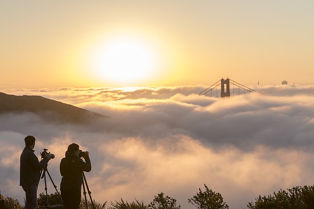 Capturing the Sunrise at the Golden Gate Bridge