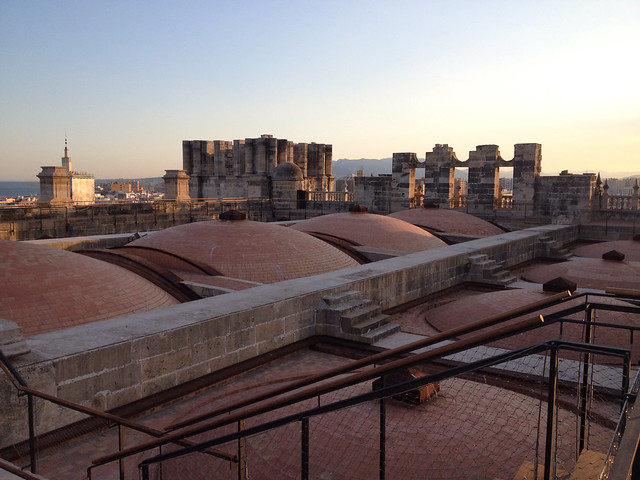 Cubiertas de la catedral de Málaga