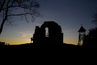 Sunset at St. Catherine's Chapel