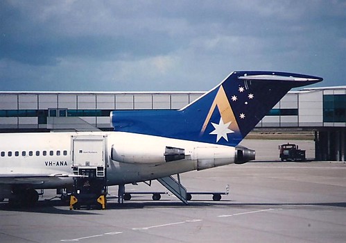 Ansett Boeing 727 | Here is the Ansett logo tail of Boeing 7… | Flickr