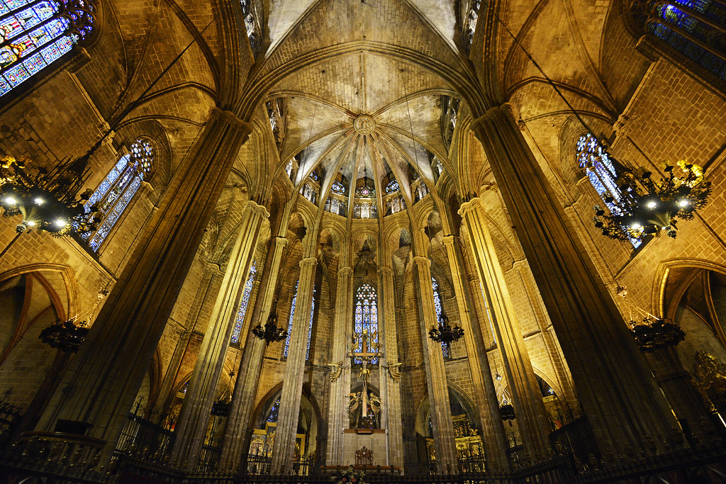 Barcelona Cathedral, Barcelona, Catalonia, Spain 29/10/2013