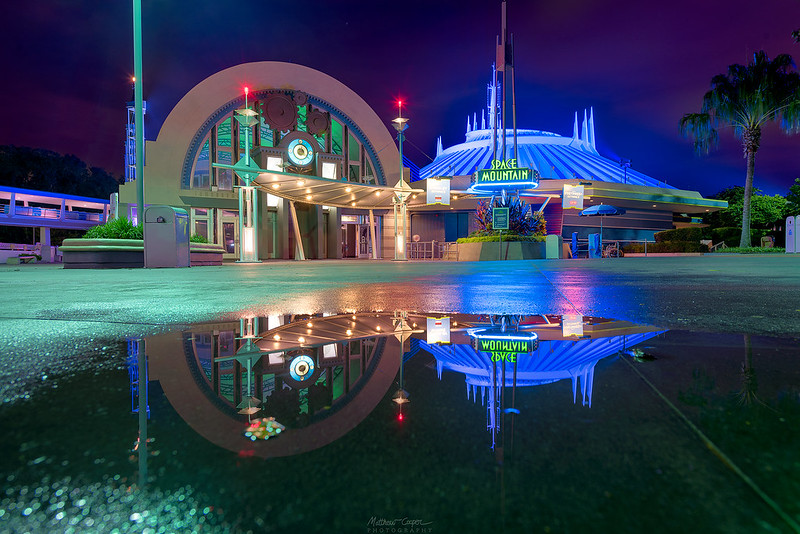 Reflections of Space Mountain