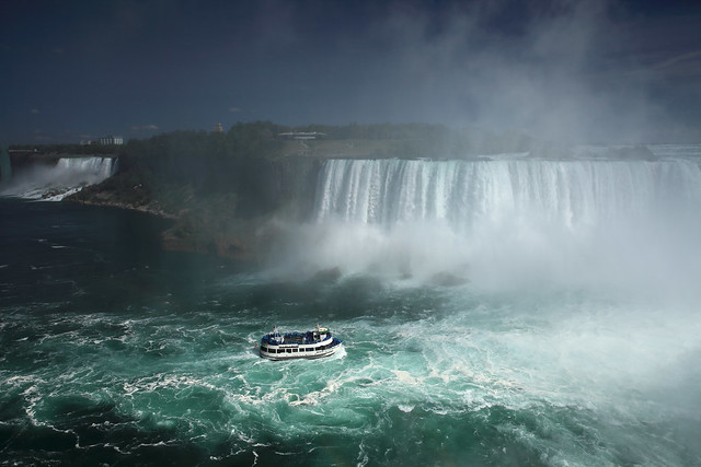 Horseshoe Falls,Niagara Falls,view from Canadian side,Ontario,Canada