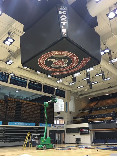 Mesh vinyl install | by CSI Printing & Graphics
