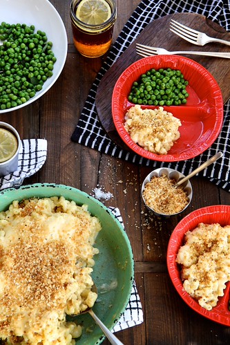 Mac and Cheese and Minty Peas | by joy the baker