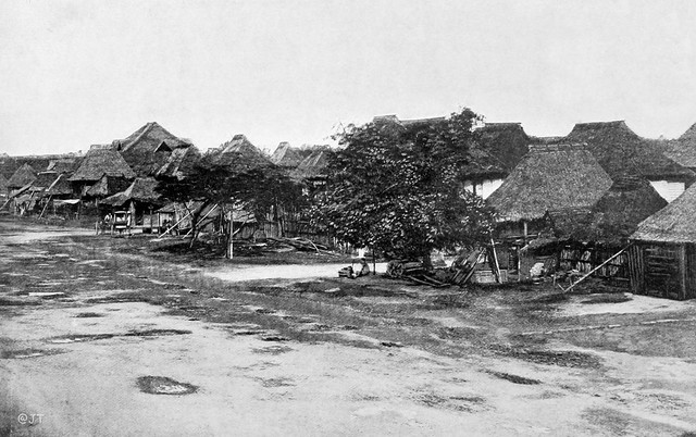 Tondo fishing village, north Manila next to the bay, Manila, Philippines, before 1900