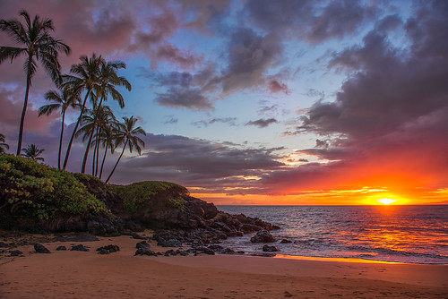 sunset beach hawaii maui wailea uluabeach nikon2470mm nikond800