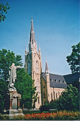 Nortre Dame University ~ Grand Bend  Indiana ~ Basilica of the Sacred Heart  ~ Series Photos From 2000
