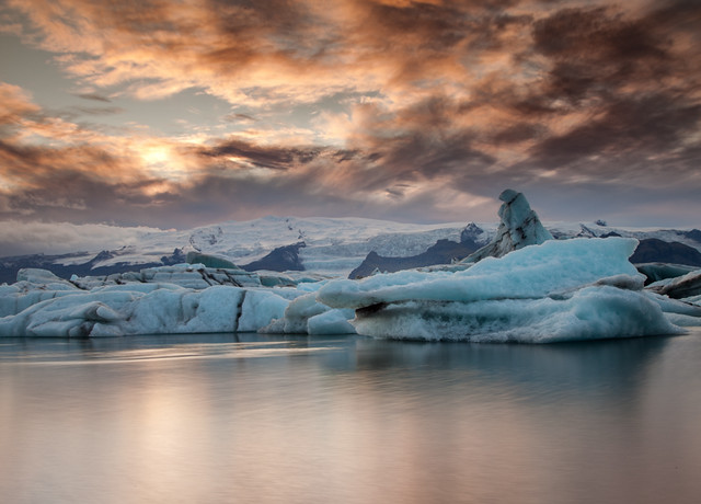 Iceland - Jokulsarlon Sunset