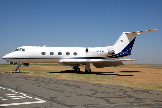 Private | Gulfstream GII | N58JF | Johannesburg Rand