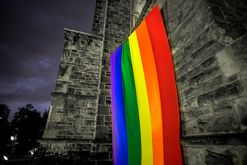 WorldPride - UofT's University College Pride Flag
