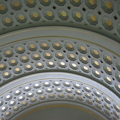 washington union station arched roof octagons
