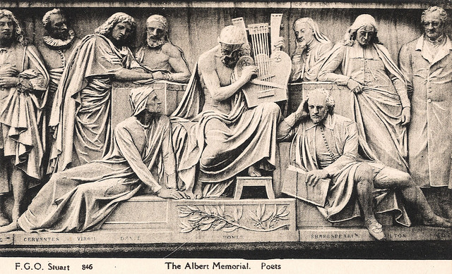 Albert Memorial - Poets
