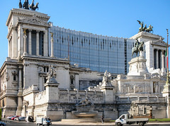 Altare della Patria (Altar of the Fatherland) also known as the Monumento Nazionale a Vittorio Emanuele II (National Monument to Victor Emmanuel II) or "Il Vittoriano" is a monument built in honour of Victor Emmanuel, the first king of a unified Italy.