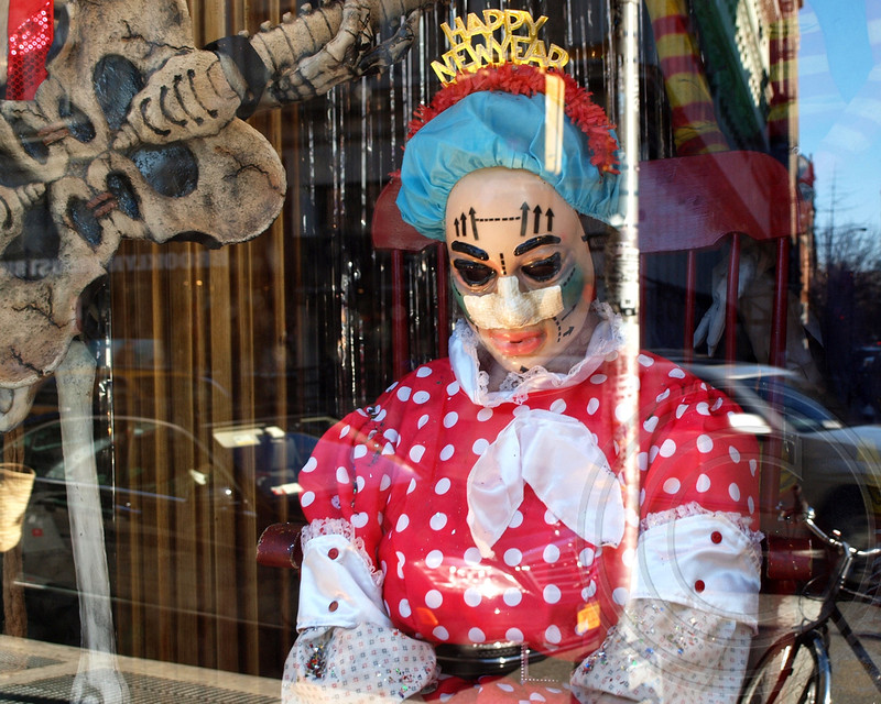 Costumes Halloween Adventure Store Holiday Window Display,…