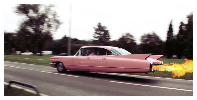 Stunning Pink Rocket Caddy