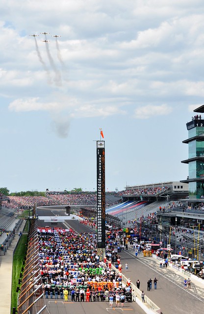 Flyover at Indy