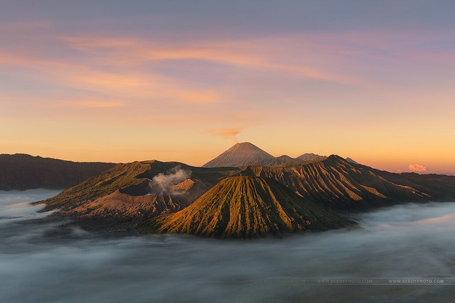 First light in Bromo, Indonesia